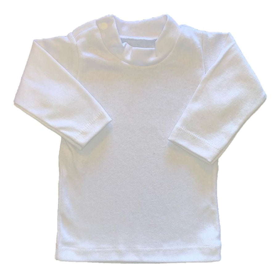 Pack X12 Remera manga larga lisa Blanca