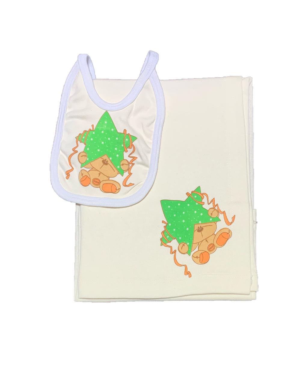 Pack X5 Mantilla Con Babero