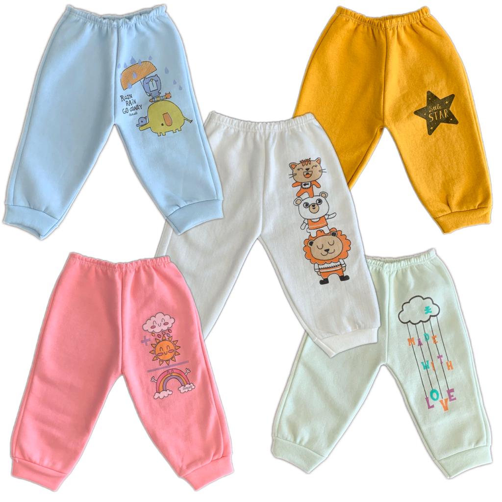 Pack X5 Pantalon Frisa con Estampa