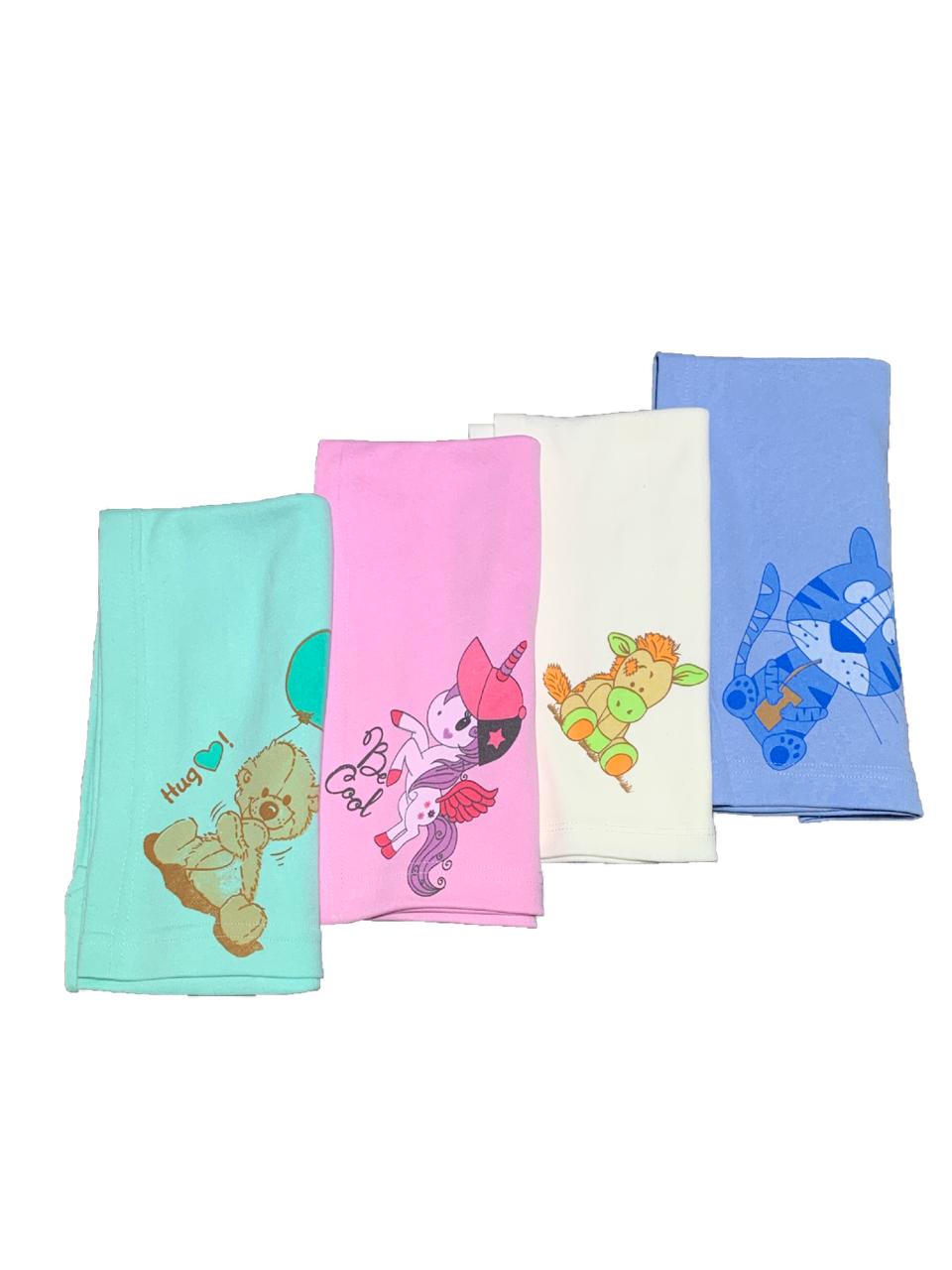 Pack X5 Mantilla Algodon Comun