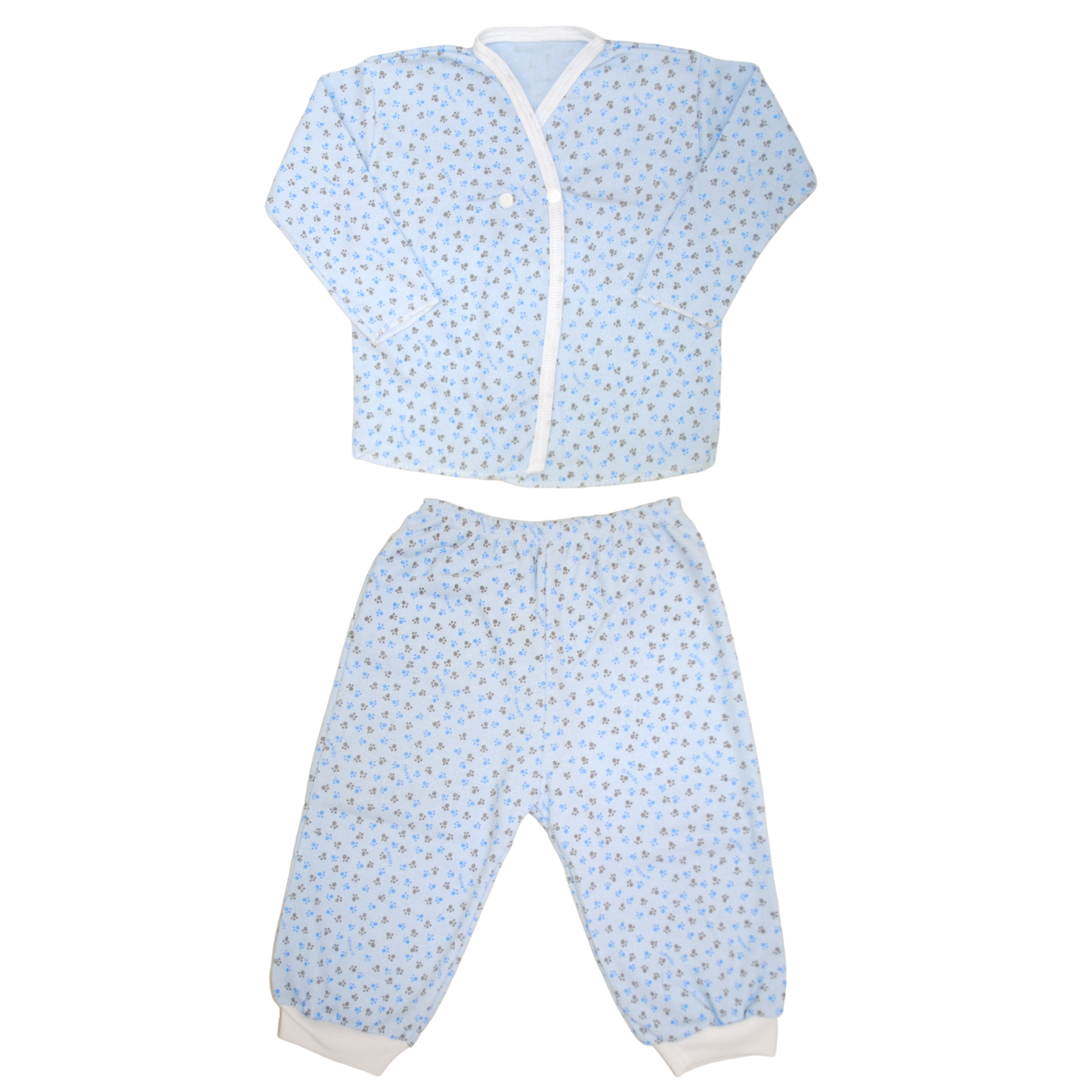 Pack x6 - 10 Conjunto 2 piezas Estampado Con Broches