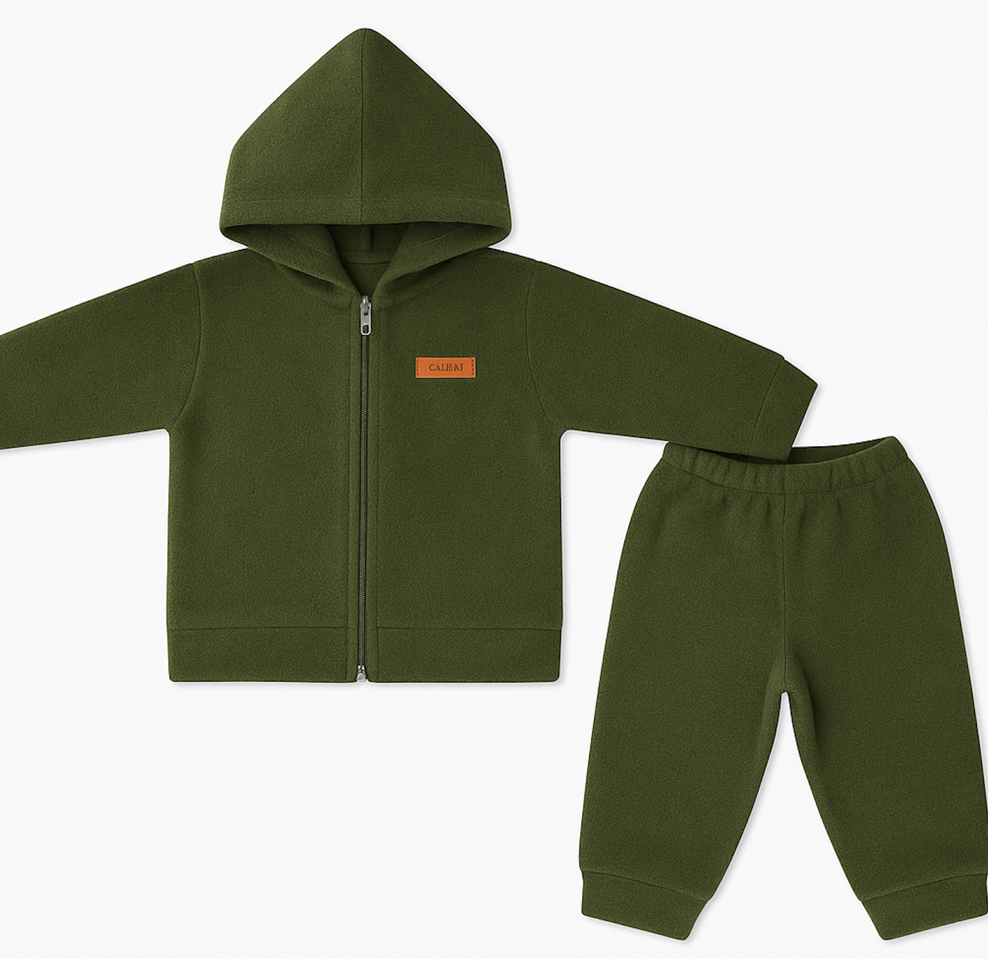 Pack X5 Conjunto de Polar campera y pantalon Liso