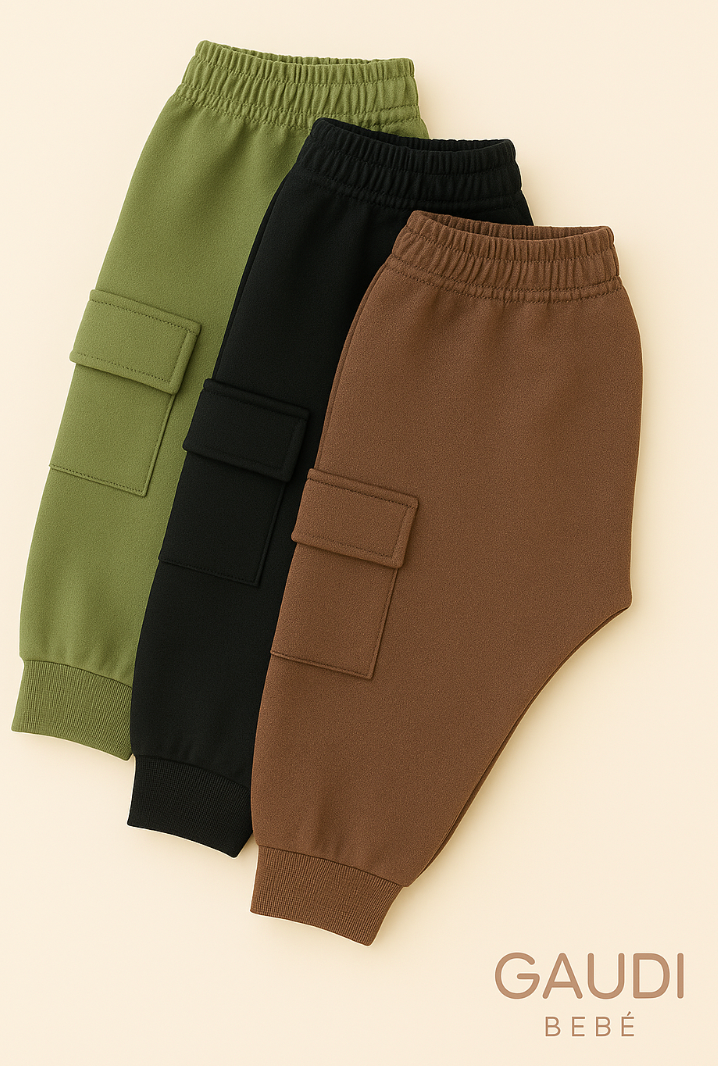 Pack X3 pantalon de darlon jogger