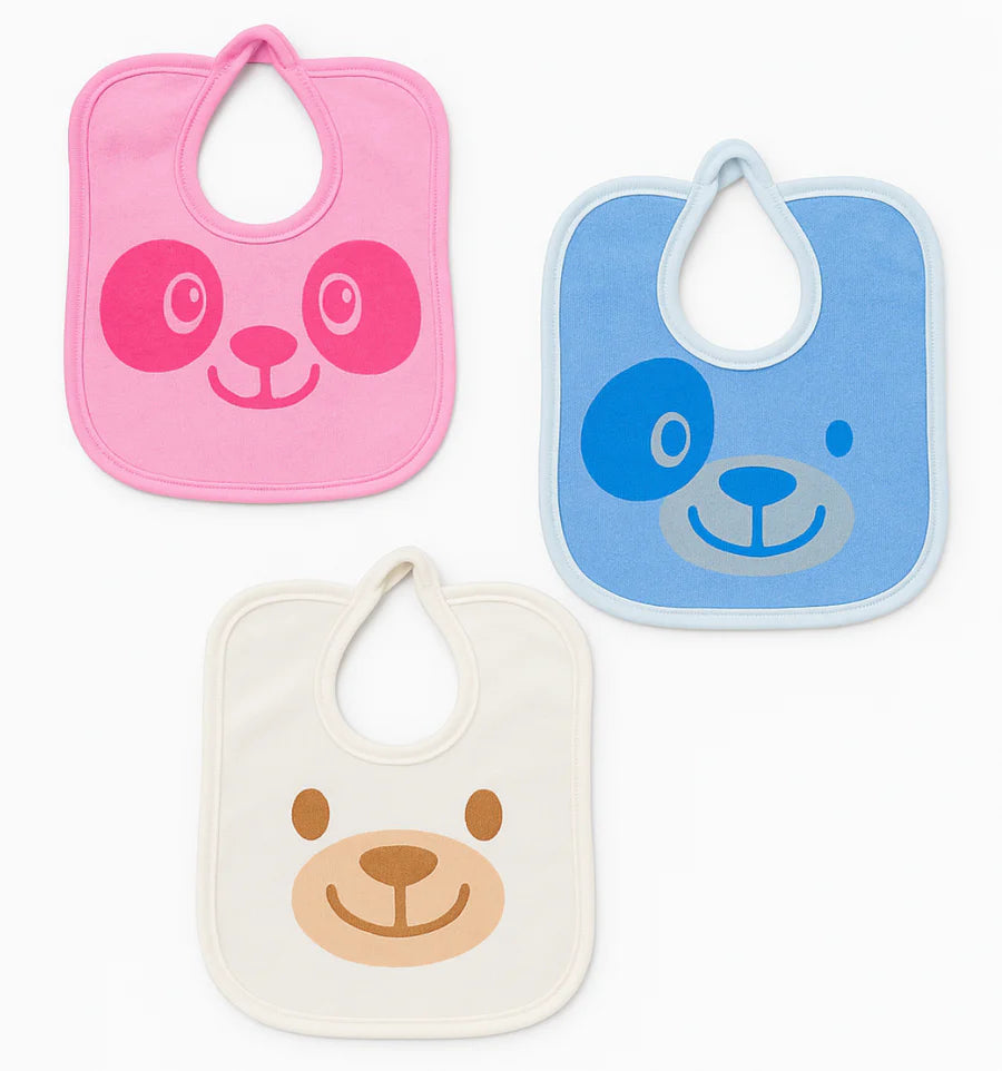 Pack X12 Babero Towel con estampa