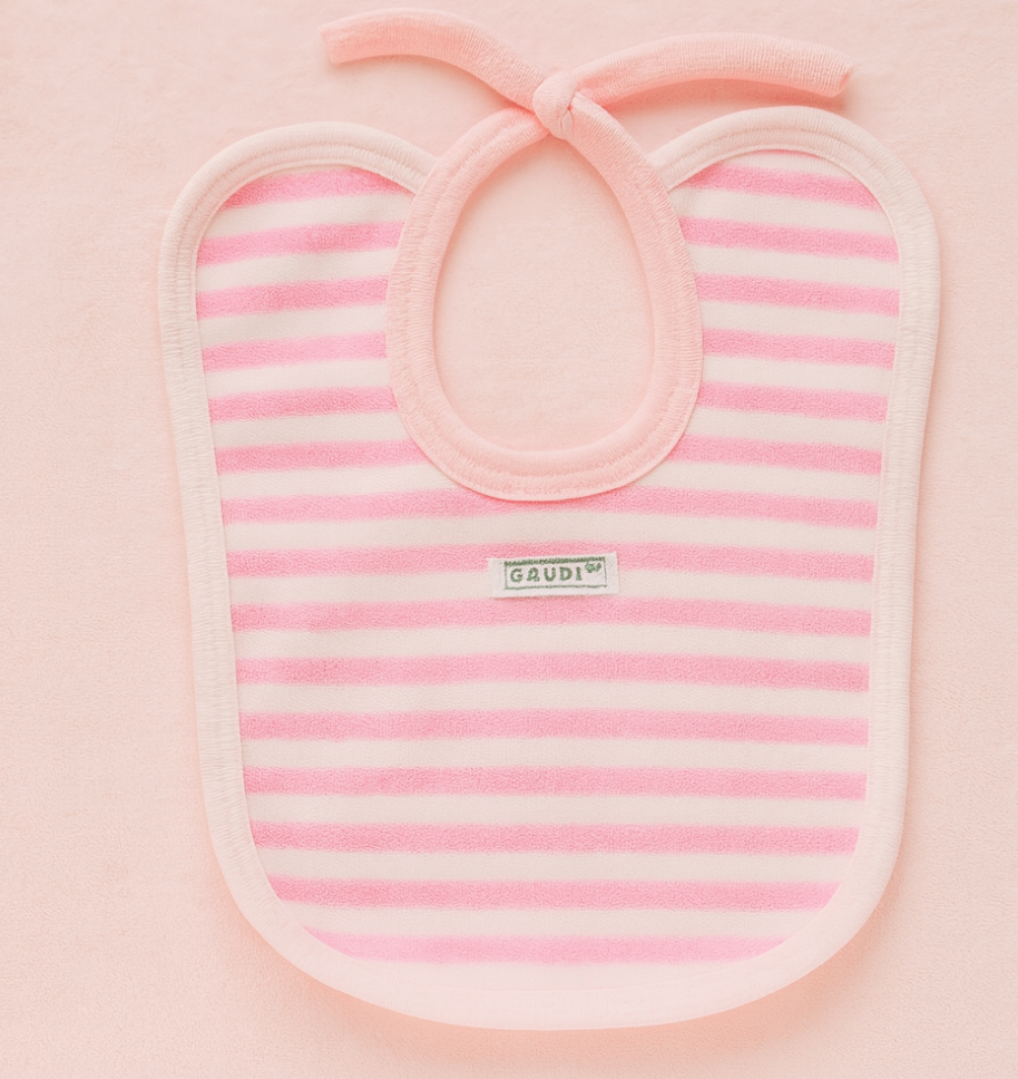 Pack X12 Babero Towel Rayado.