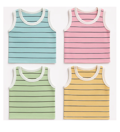 Pack X6 Musculosa pique