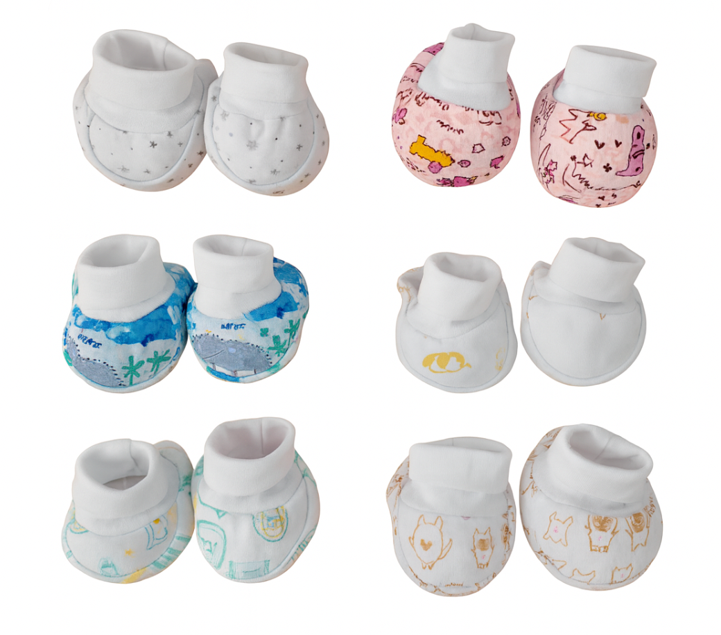 Pack X12 Escarpines estampados