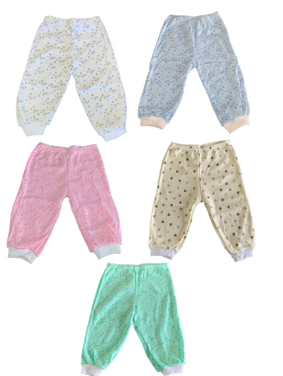 Pack X6 Pantalon sin pie Estampado