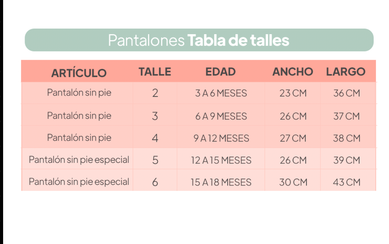 Pack X6 Pantalon sin pie Estampado