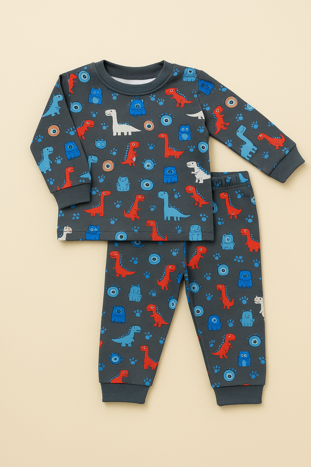 Pack X4 Conjunto Buzo y Pantalón estampado