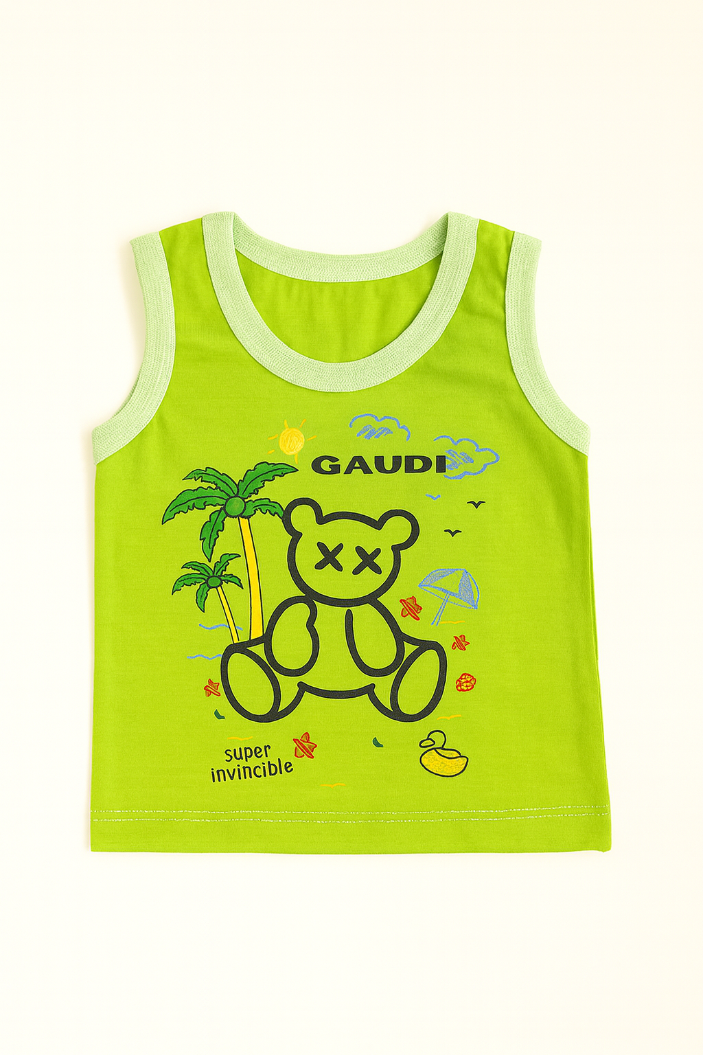 Pack X6 Musculosa Con Estampa Personaje