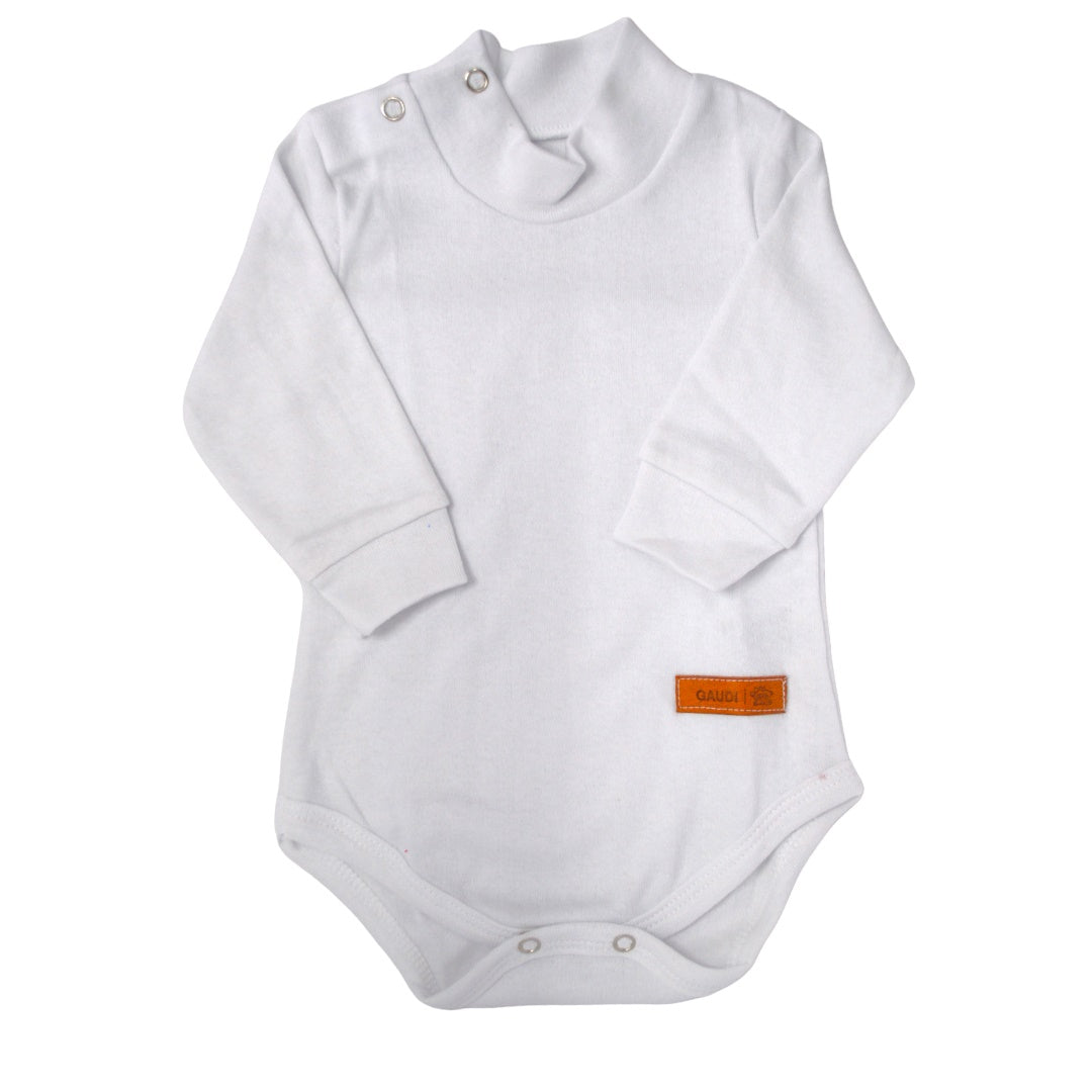 Pack X5 Body Manga Larga Polera Liso