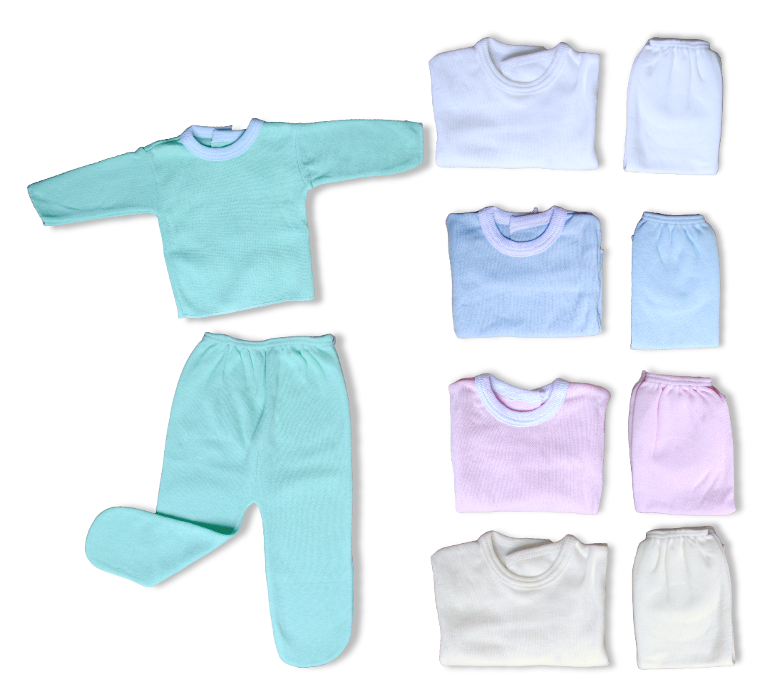 Pack x6 - 10 Conjunto X2 Liso