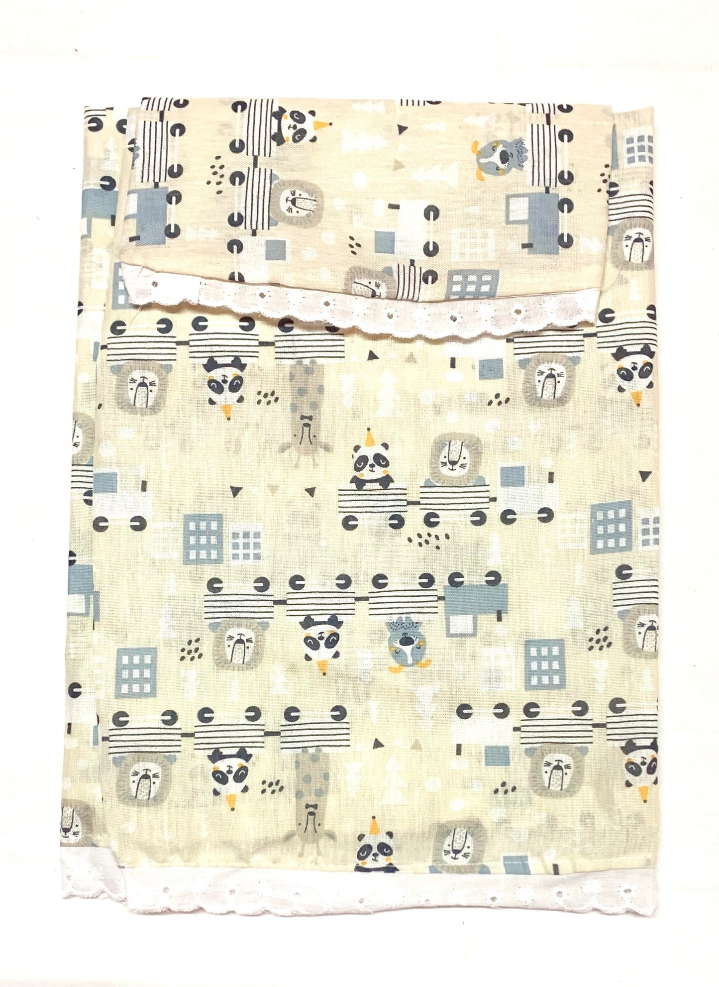 Pack x3 Sabana Cuna Broderie Estampada
