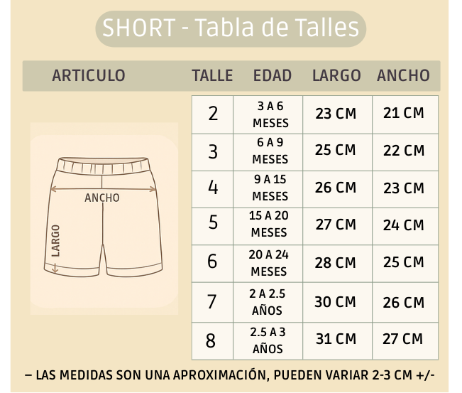 Pack X5 Conjunto buzo y short Liso