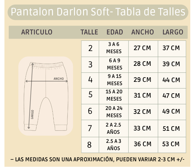 Pack X3 Conjunto Campera y Pantalón Darlon soft
