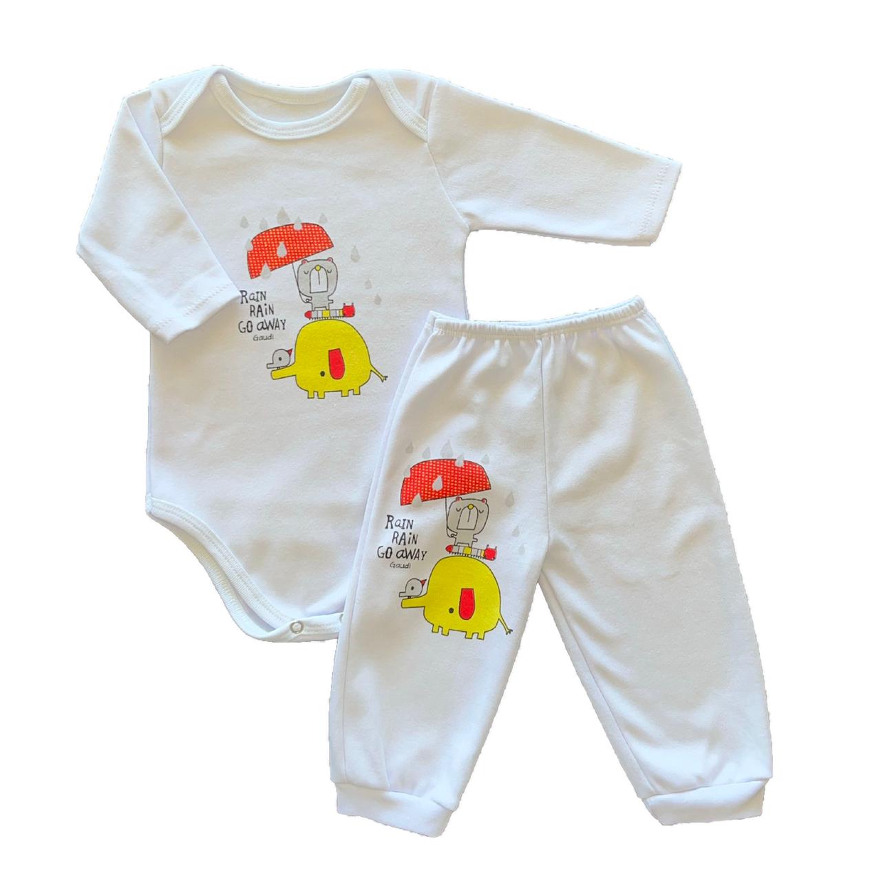 Pack X5 Conjunto x2 Body y Pantalon con estampa