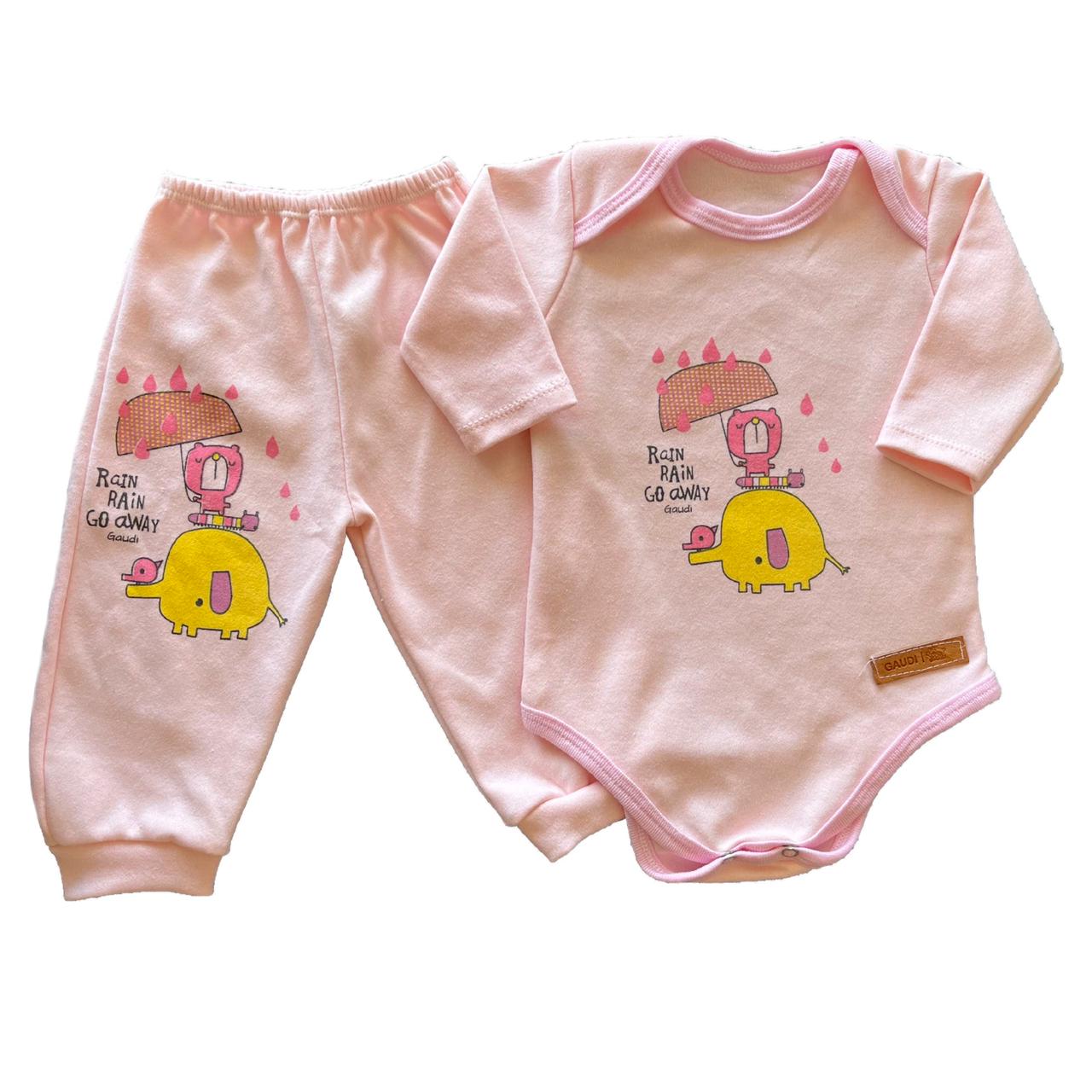 Pack X5 Conjunto x2 Body y Pantalon con estampa