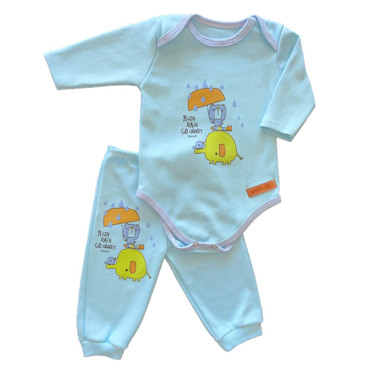Pack X5 Conjunto x2 Body y Pantalon con estampa