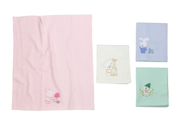 Pack X5 Manta Matelaseada Bordada