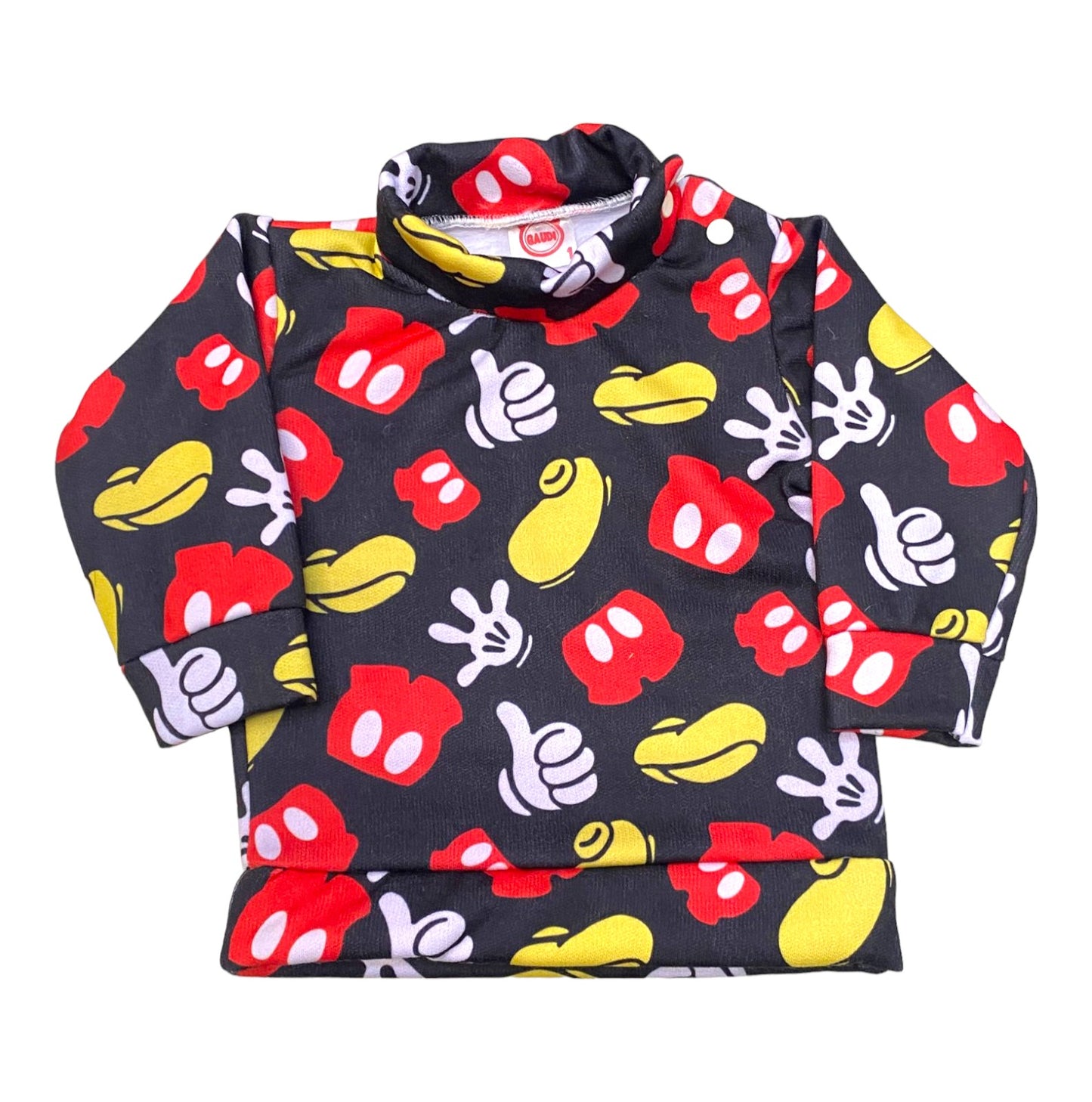 Pack X5 Buzo Frisa Estampado Mickey.