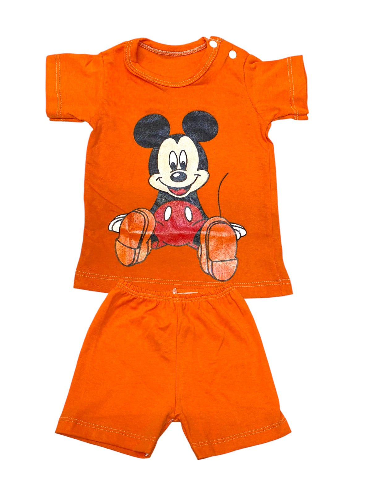 Pack X5 Conjunto 2 piezas remera con estampa y short