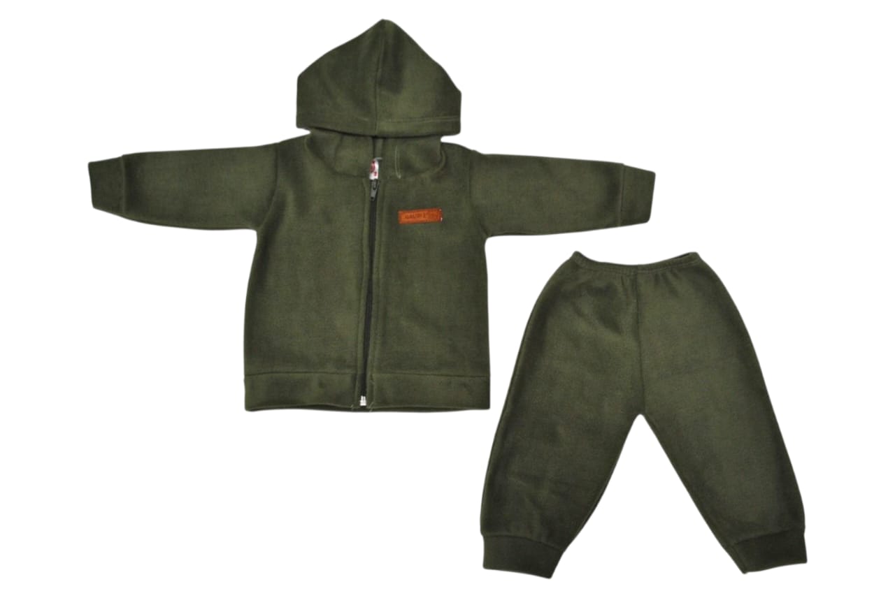 Pack X5 Conjunto de Polar campera y pantalon Liso
