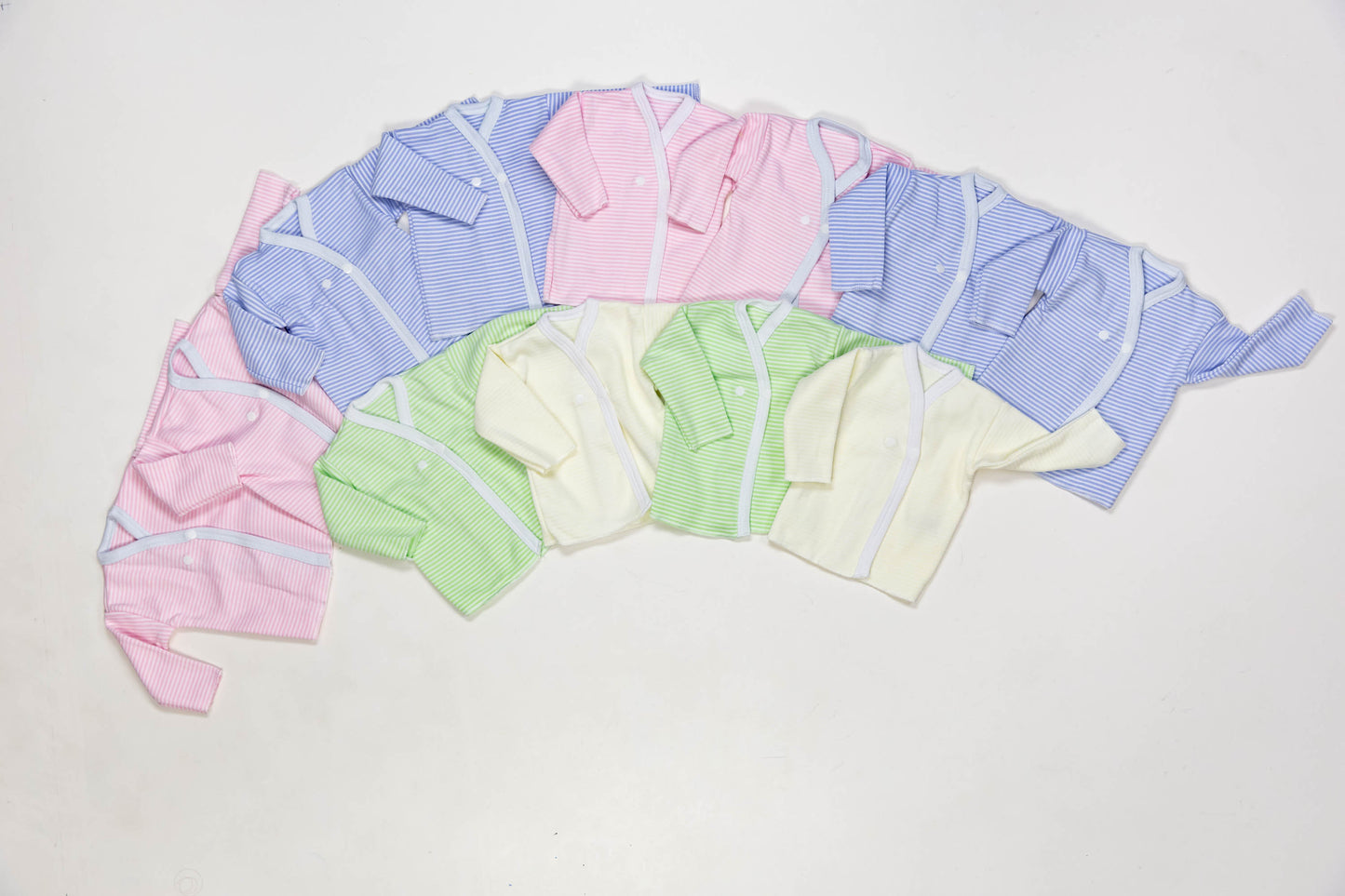 Pack X12 Batita 2 Broches Tricolor