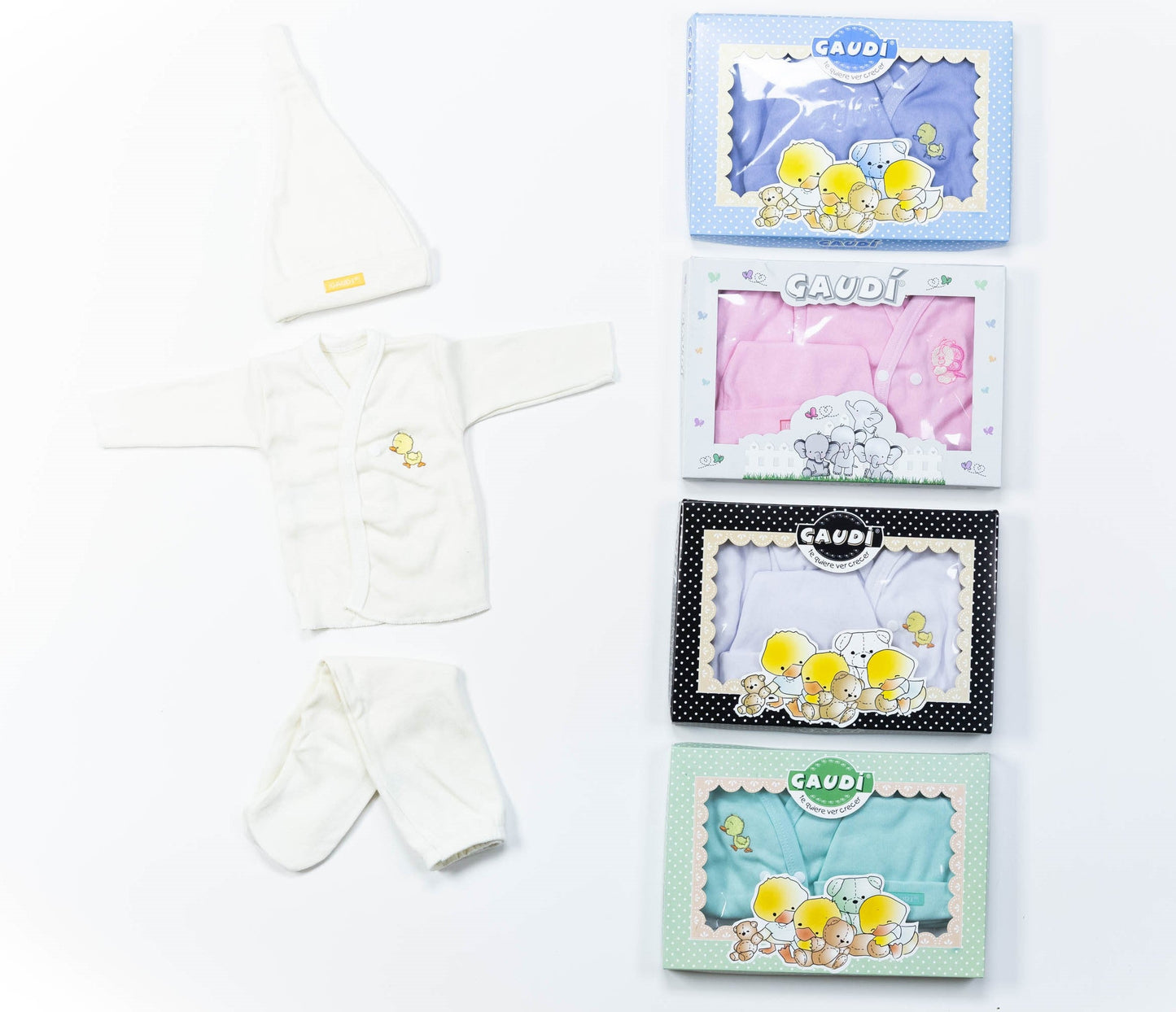 Pack X5 Conjunto De 3 Piezas ( Con Bordado)