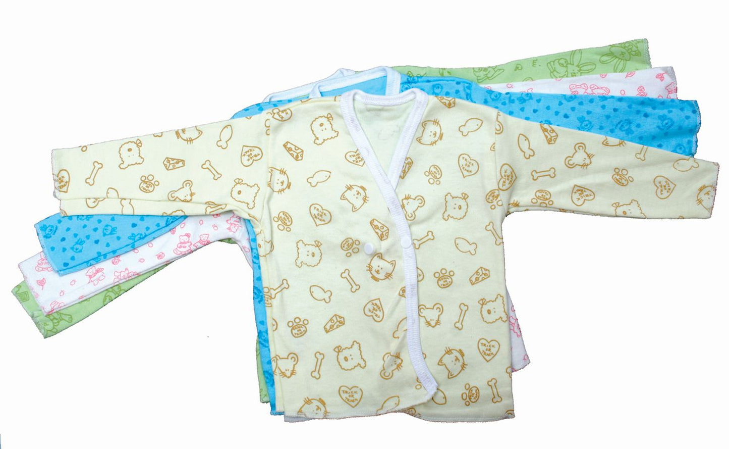 Pack X12 Batita Estampada con broche