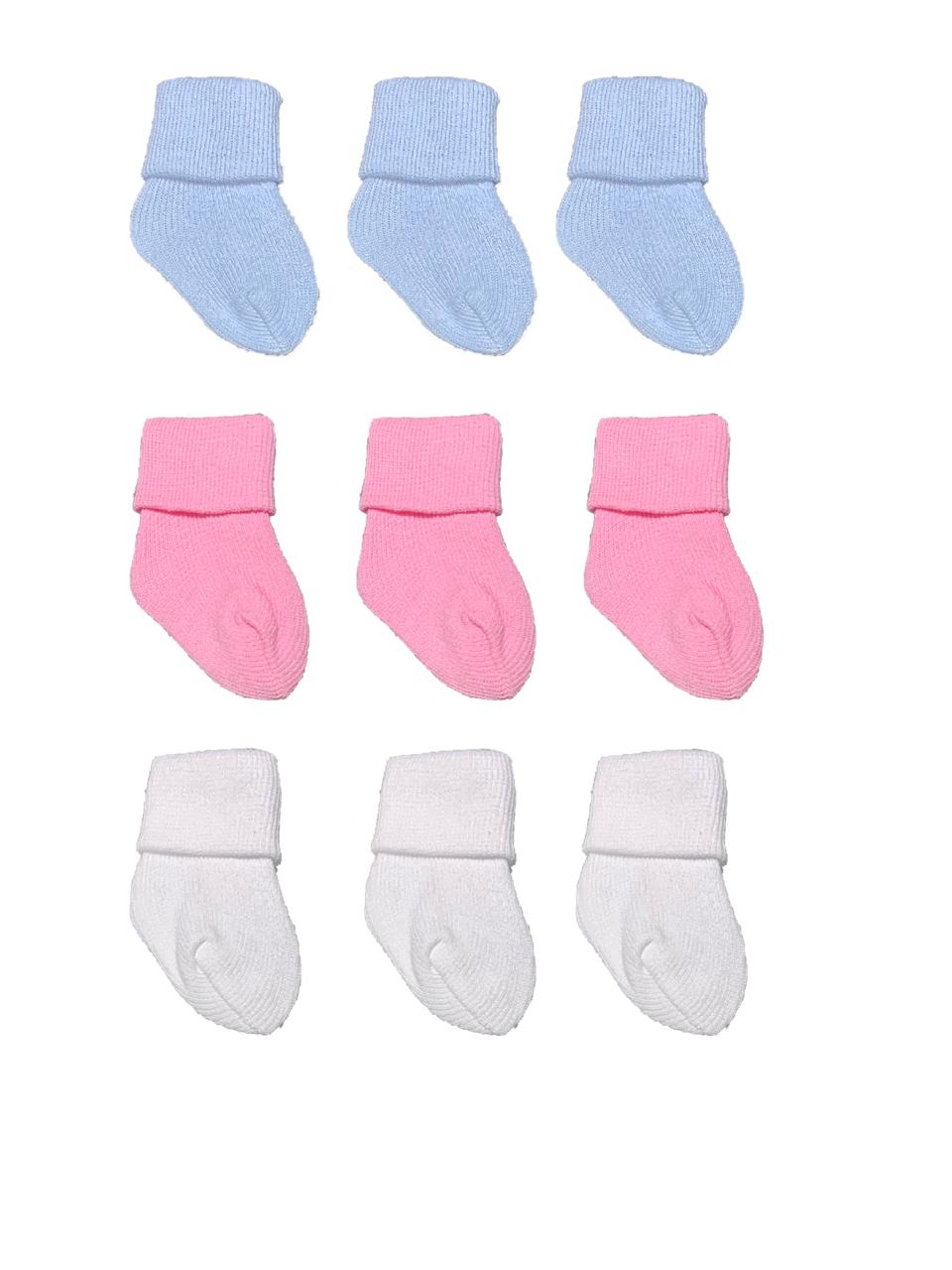 Pack X12 Medias Color Bebe