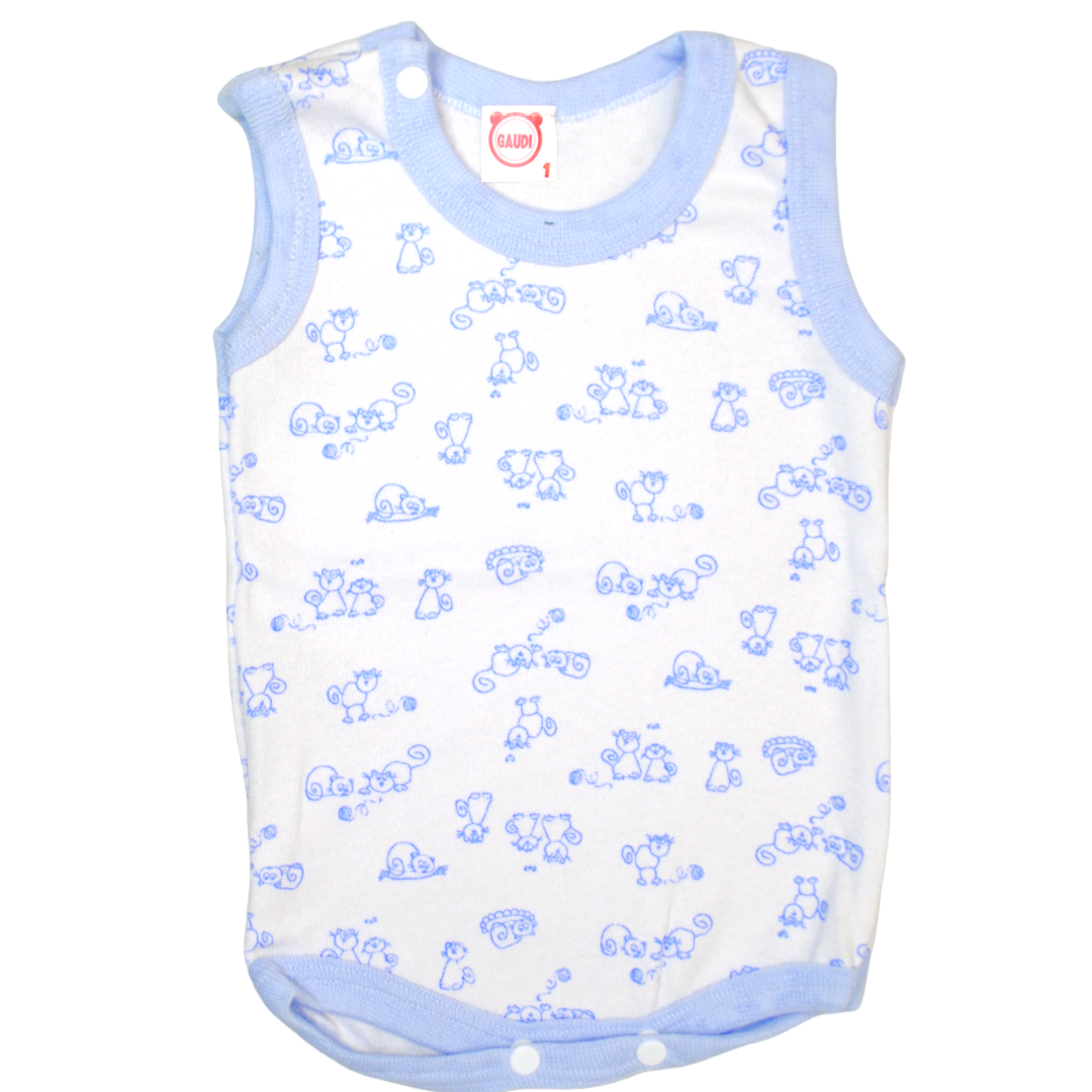 Pack X5 Body musculosa estampado