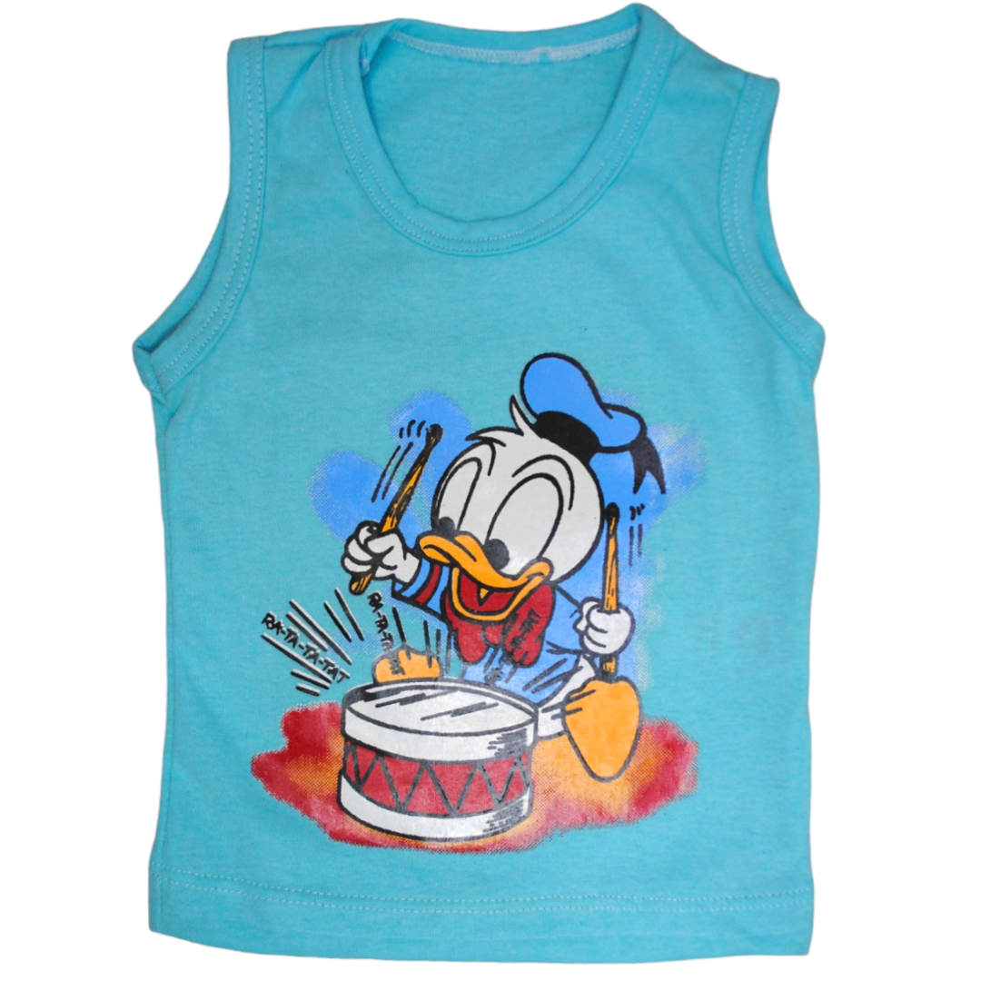 Pack X6 Musculosa Con Estampa Personaje