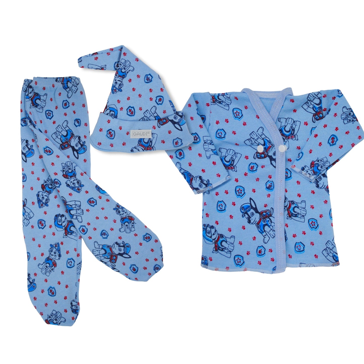 Pack x5 - 10 Conjunto con broche X3 Lunar-Estampado