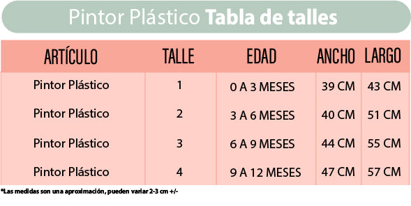 Pack X6 Pintor Plástico