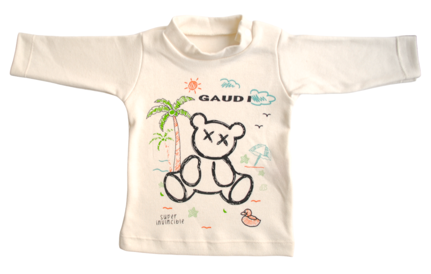 Pack X12 Remera manga larga con estampa