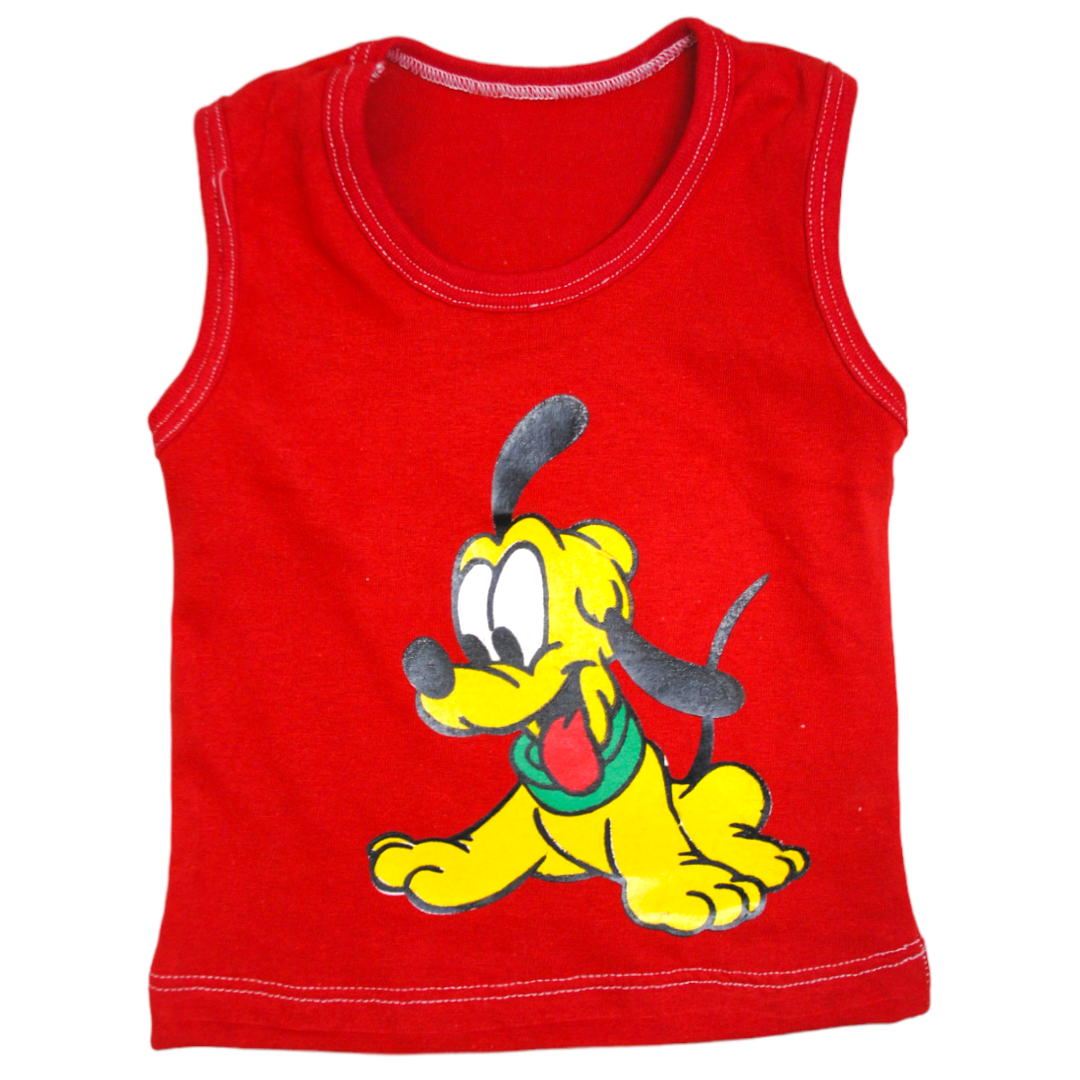 Pack X6 Musculosa Con Estampa Personaje