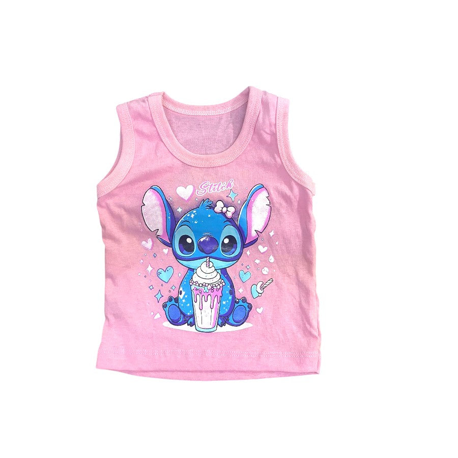 Pack X6 Musculosa Con Estampa Personaje