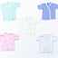 Pack X12 Batita 2 Broches Lisa Manga Corta