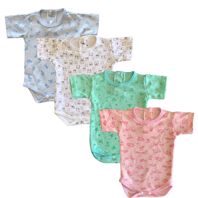 Pack X5 Body Manga Corta Estampado