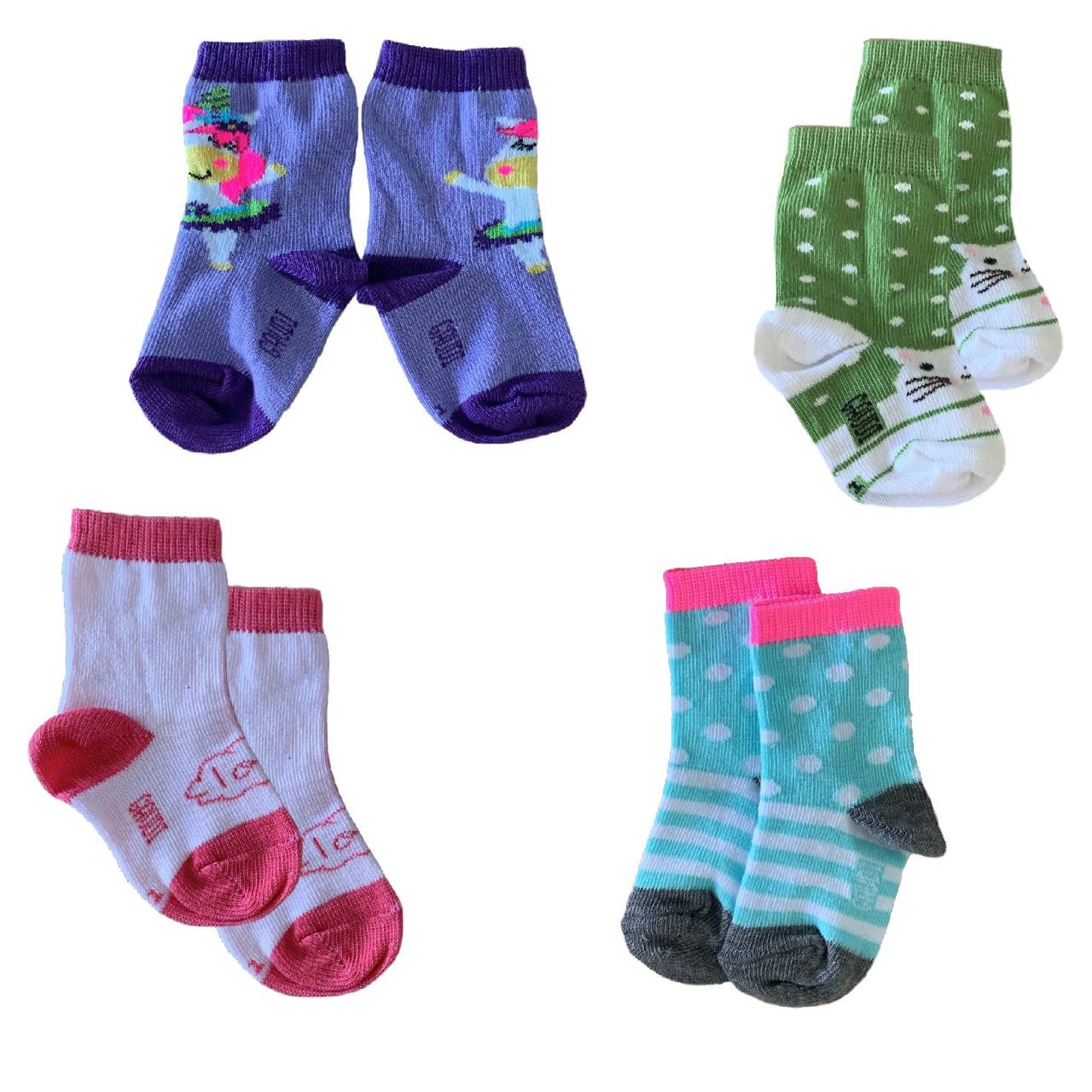 Pack X12 Medias Estampadas Bebe