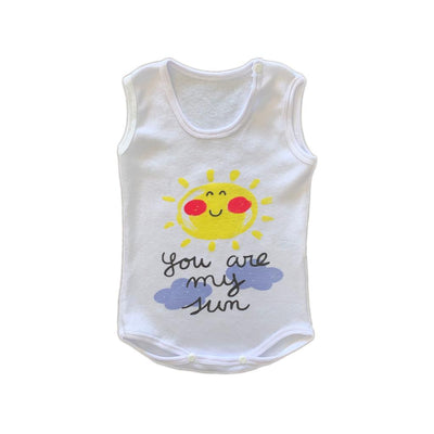 Pack X5 Body Musculosa Con Estampa