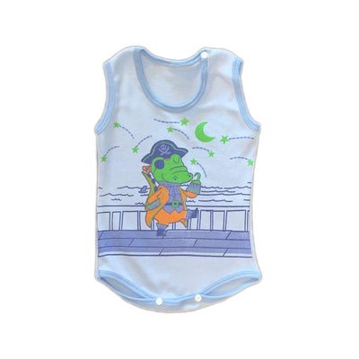 Pack X5 Body Musculosa Con Estampa