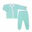 Pack x6 Conjunto 2 piezas Liso con Broches talle Grande
