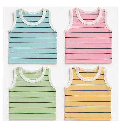 Pack X6 Musculosa pique