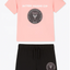 Pack X3 Conjunto remera combinada y short Messi
