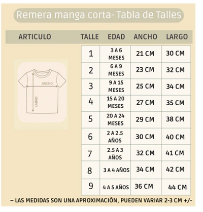 Pack X3 Conjunto remera y short Stitch