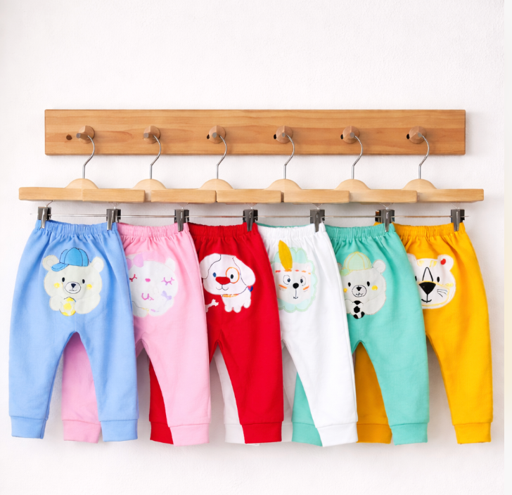 Pack x6 Pantalon con bordado trasero