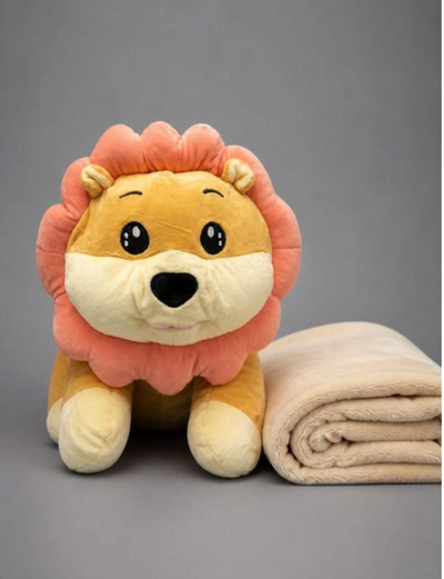 Pack X3 Peluche con manta