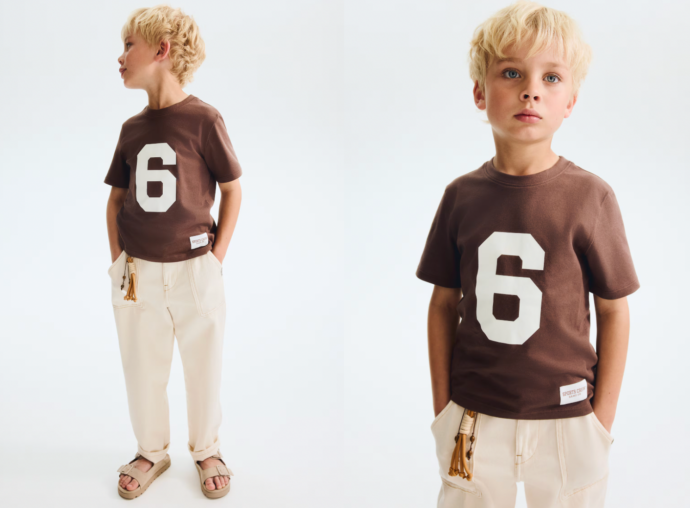 Pack X2 Remera Six Chocolate